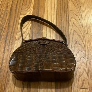 Vintage Detisch Alligator Purse
